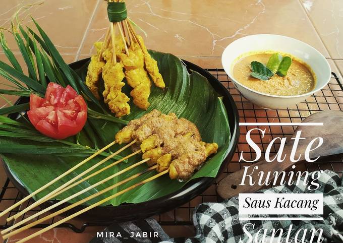 Sate Kuning Saus Kacang Santan #62