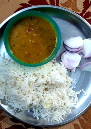 A picture of Dal Chawal.