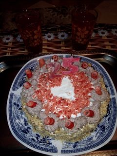 صورة لوصفة كعكة عيد ميلاد