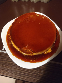 Una foto de Flan