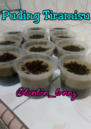 Foto resep Puding Tiramisu