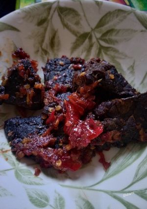 Foto resep Paru Cabai Merah