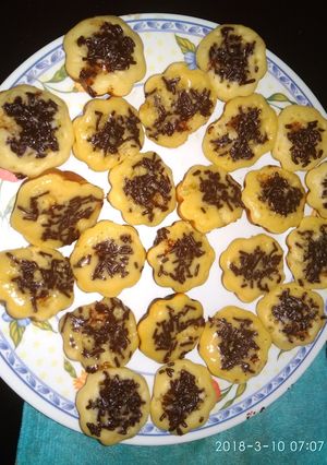 Foto resep Kue cubit tanpa mixer tanpa deg degan karna gagal 😄😋