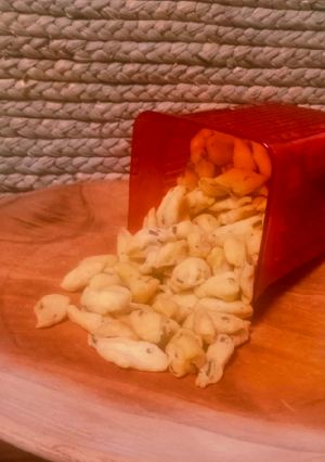Foto resep Kue Bawang Gunting (Renyah Tanpa Telur)