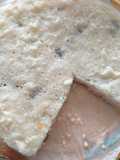 Torta di albumi con uvetta sultanina
