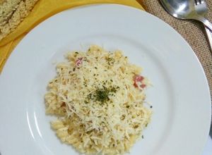 Foto resep Fusilli Carbonara