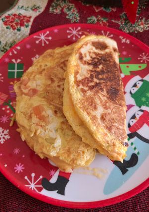 Una foto de Quesadilla de desayuno
