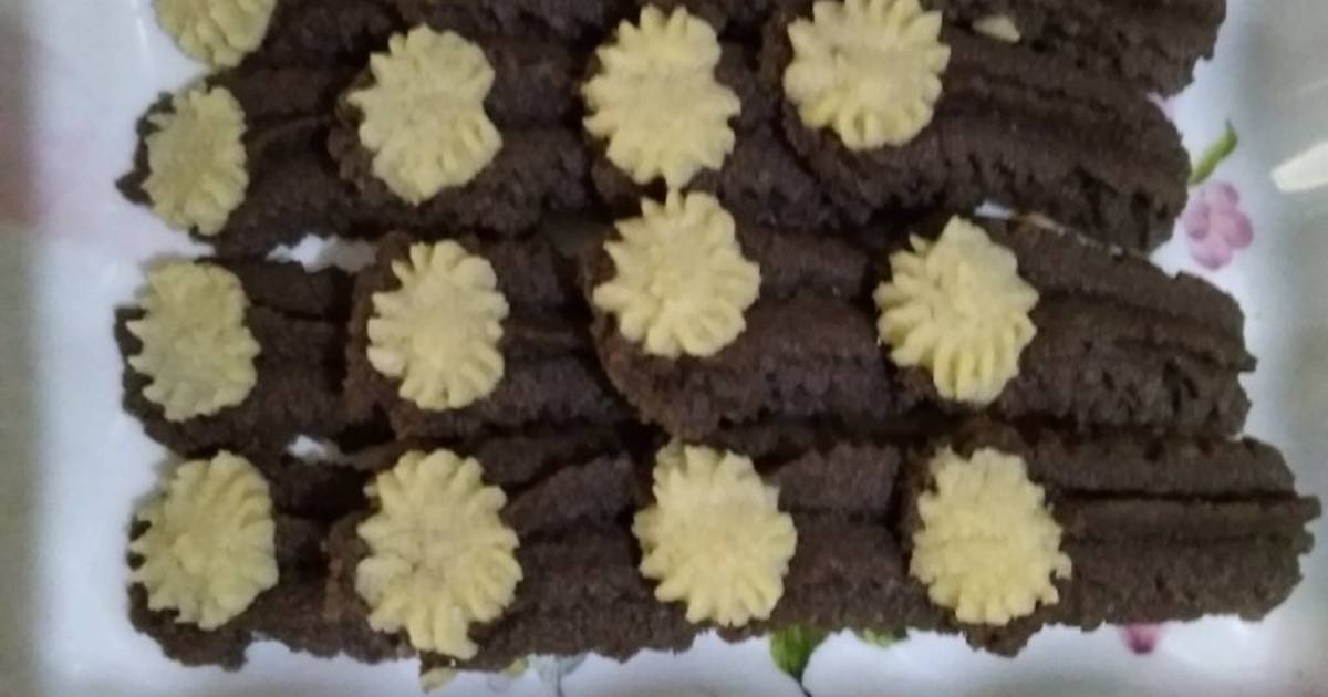 Resep Kue Semprit Coklat Oleh Nuning Sutama Cookpad