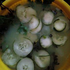 A picture of Cucumber smoothie..