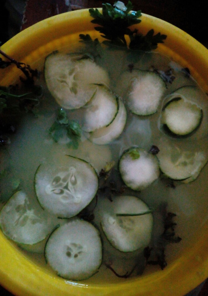 A picture of Cucumber smoothie..