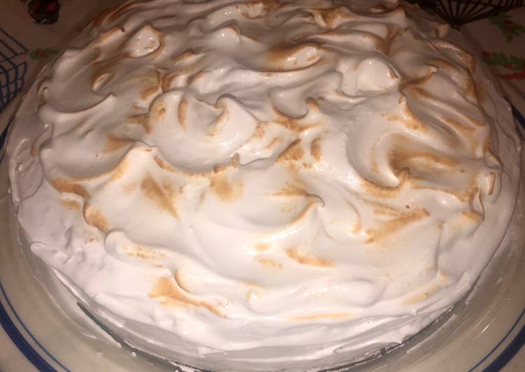 Tarta con merengue 🇵🇾 (Thermomix)