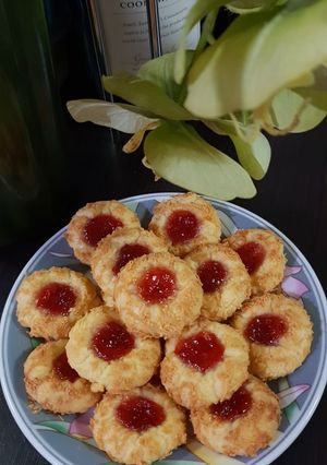 Foto resep Strawberry Cheese Cookies #BikinRamadanBerkesan