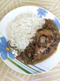Pollo con champiñones en salsa de Yogurt