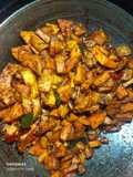 Sambal goreng ubi rambat dan tempe