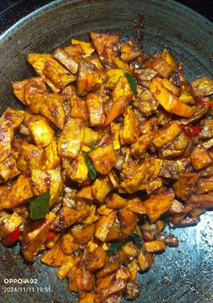 Foto resep Sambal goreng ubi rambat dan tempe