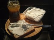 Una foto de queso kefir