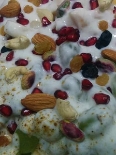 A picture of Dry Fruit Chaat.