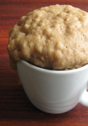 A picture of Chestnut Paste Mug Cake.
