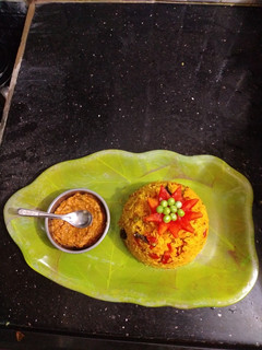 ஸ்பைசி தக்காளி பாத் இது என்னுடைய செய்முறை முக்கிய புகைப்படம்
