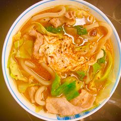 A bit spicy Miso Udon A picture of A bit spicy Miso Udon.