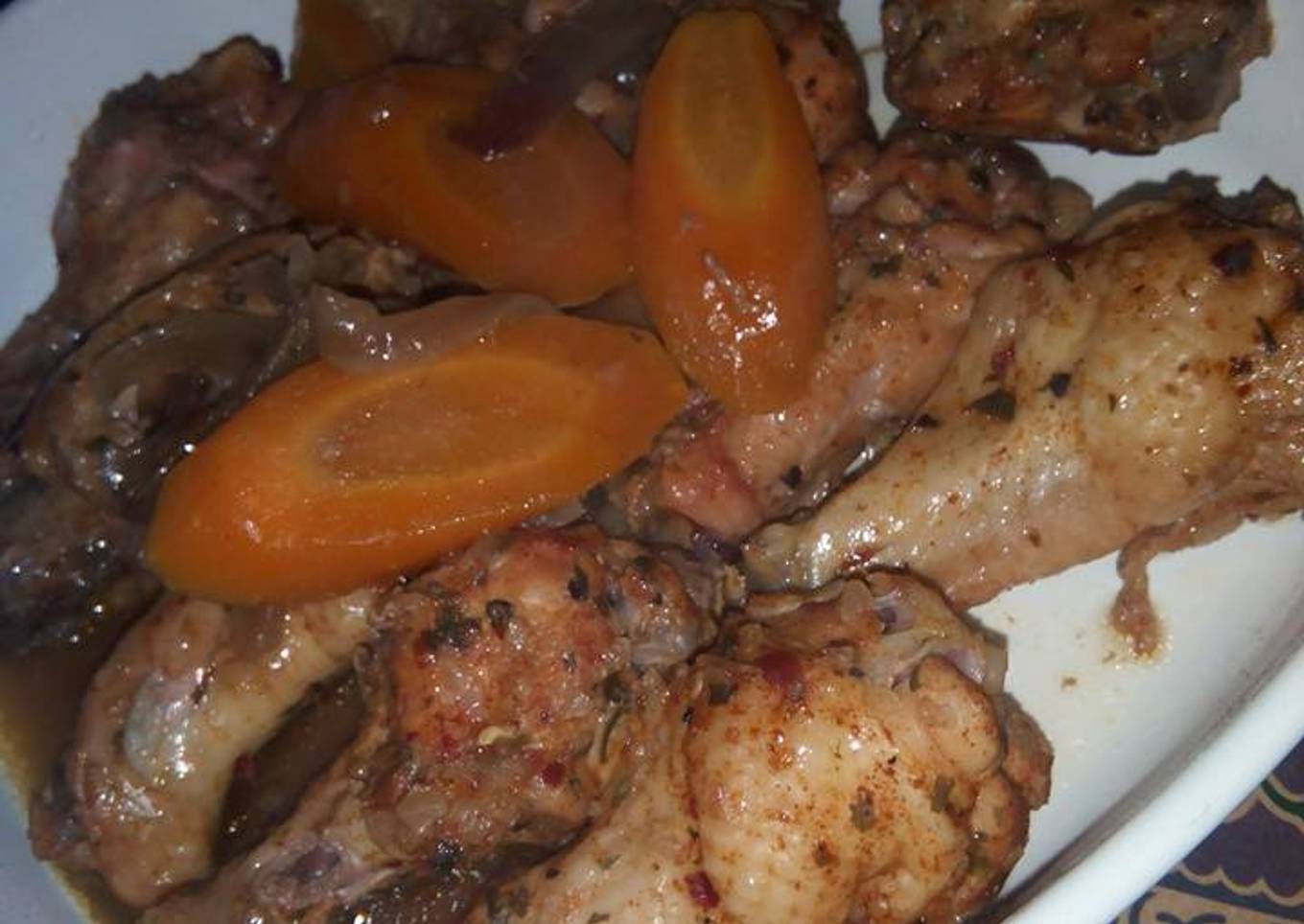Chicken Drumettes with Homemade Rub (Slow Cooker/Crockpot Recipe)