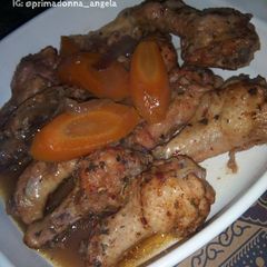 Chicken Drumettes with Homemade Rub (Slow Cooker/Crockpot Recipe) A picture of Chicken Drumettes with Homemade Rub (Slow Cooker/Crockpot Recipe).