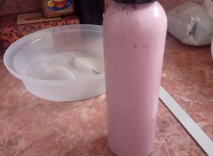 Une photo de Smoothie au fruit rouge perte de poids