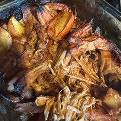 A picture of Apple Bourbon BBQ Pork.