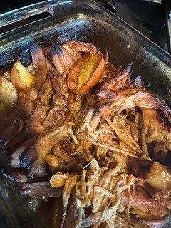 A picture of Apple Bourbon BBQ Pork.