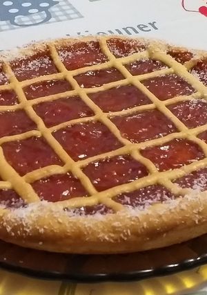 Una foto de Pastafrola de membrillo