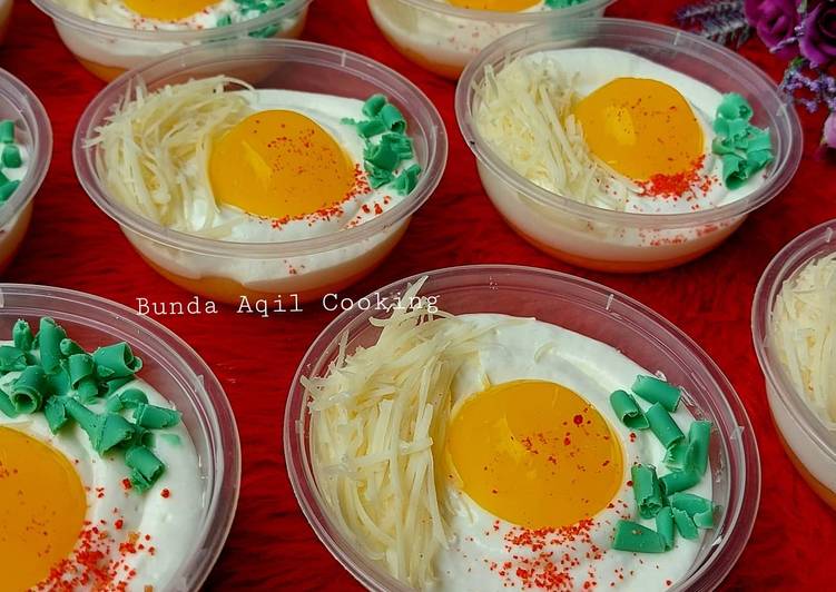 Resep masakan Cake Telur Ceplok | Cake Telur Mata Sapi | Cara Buat Cake Telur Ceplok | Cake Telur Mata Sapi Yang Anti Gagal