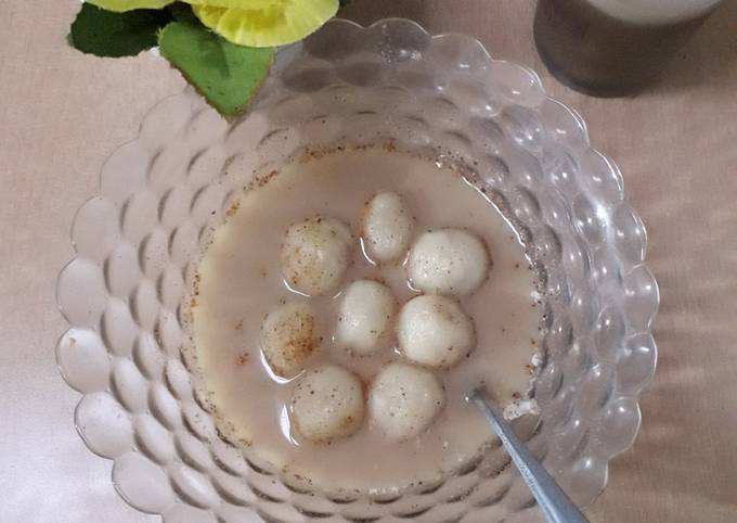 Ini dia! Resep mudah buat Cilok kuah santan  enak