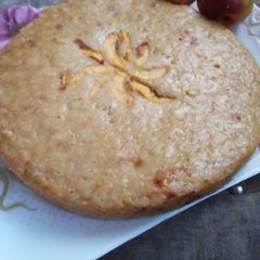 A picture of Peach Cake 🎂🎂🎂.