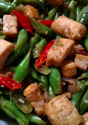 Foto resep Tumis buncis tahu