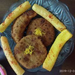 Green peas Kachori A picture of Green peas Kachori.