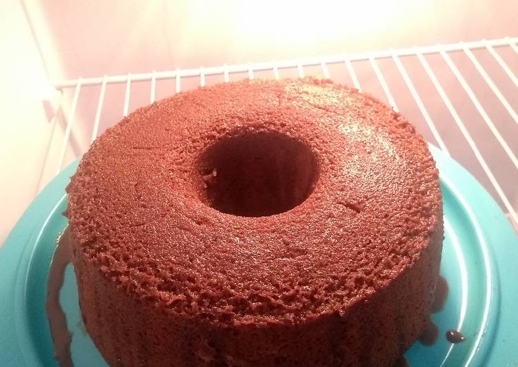 Bolo de chocolate fofinho