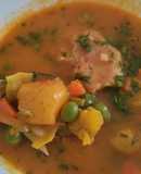 Guiso🍛de pollo🍗y vegetales🥘🫛🥕🍲🥔