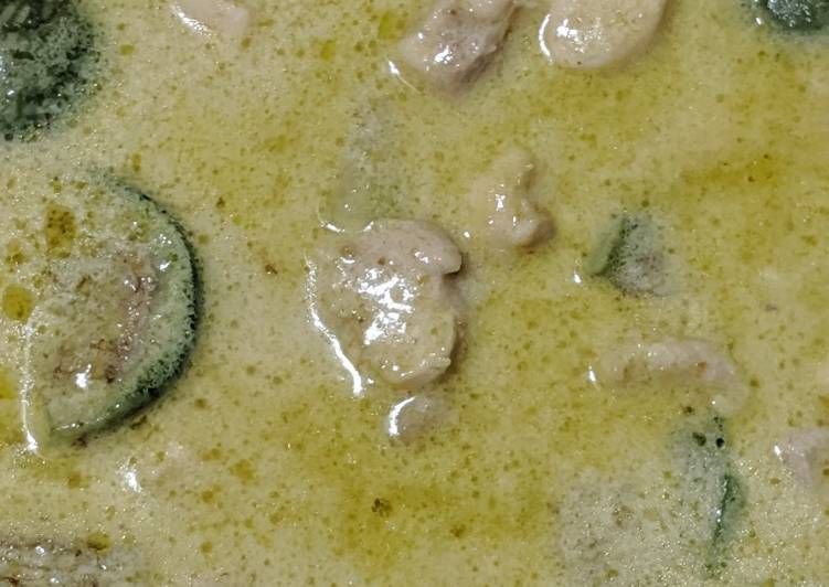 Tuesday Fresh Thai Green Chicken Curry