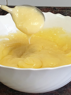 Una foto de Crema pastelera en microondas en 5 minutos