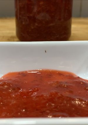 Una foto de Mermelada de fresa