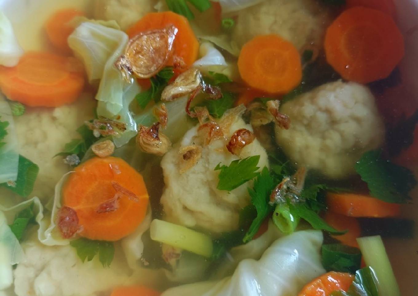 Sop Bakso Udang