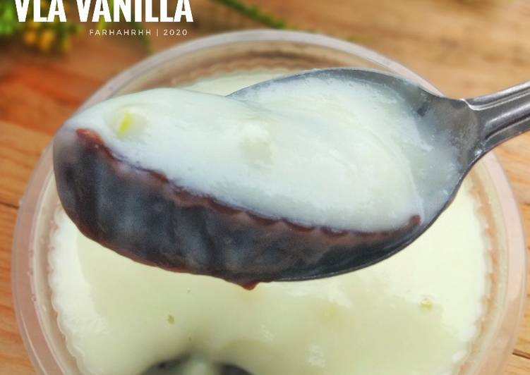 Puding Coklat Vla Vanilla