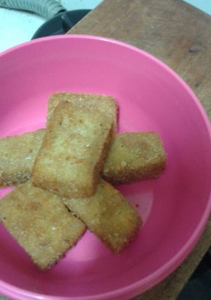 Foto resep nugget tempe
