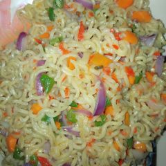 A picture of Yummy indomie noodles.