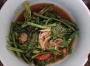 Gambar tumis daun labu