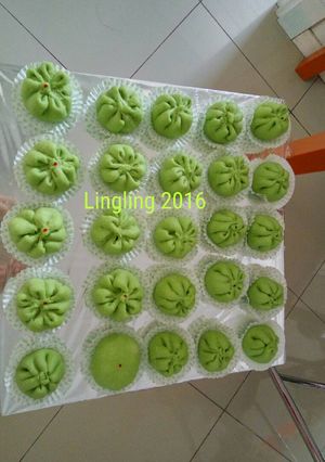 Foto resep Bakpao Pandan