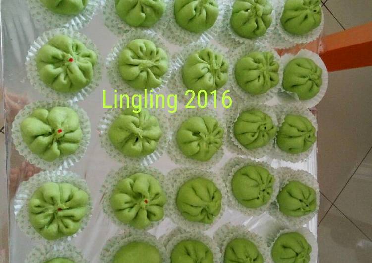 Resep Bakpao Pandan Anti Gagal