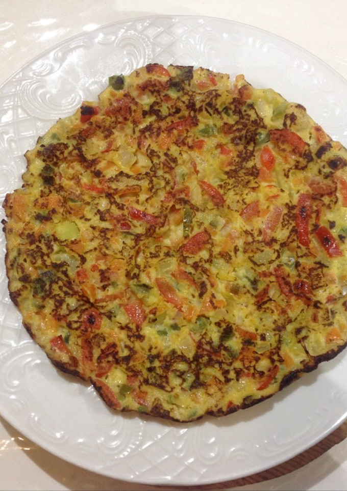 Una foto de Tortitas de verduras