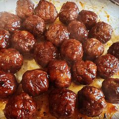 A picture of Airfryer Meatballs.