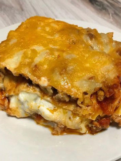 A picture of Low Carb (Keto-friendly) Lavash Lasagna.